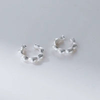 Earcuff Torsadé Élégance Texturée