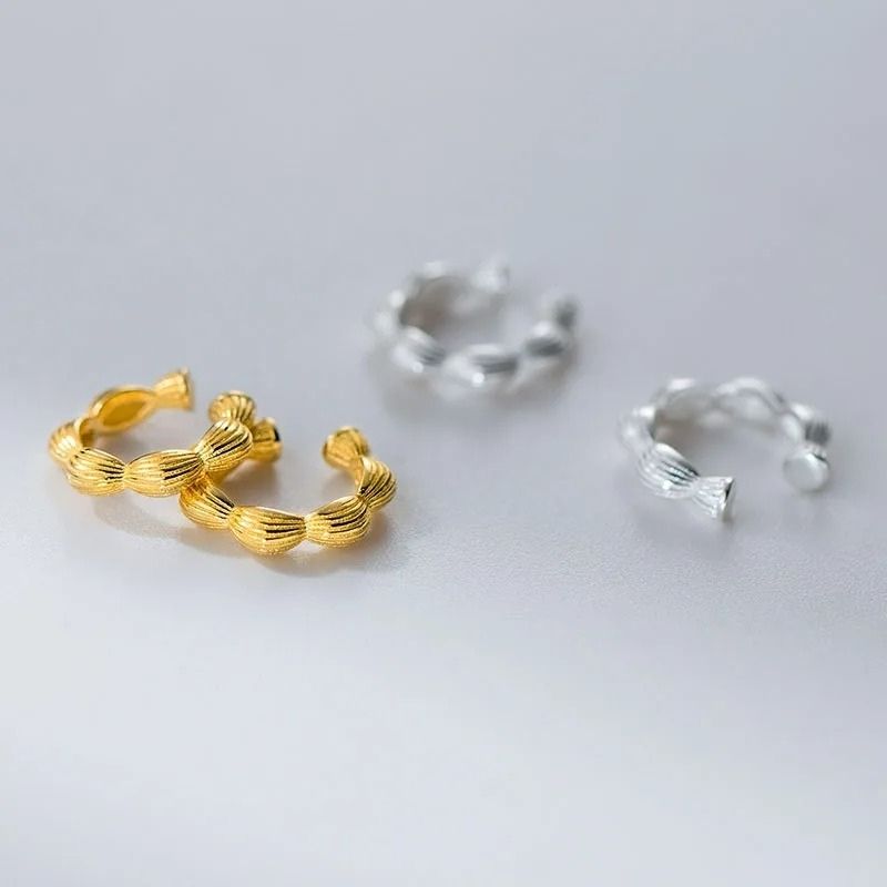 Earcuff Torsadé Élégance Texturée