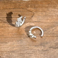 Fausse Boucle d'Oreille Homme Éclair Zircon