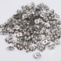 Fermoir Boucle D'Oreille Acier Inoxydable – Lot De 100 Pièces Doré
