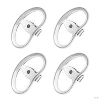 Fermoir Boucle D'Oreille Ovale – Lot De 4 Pièces