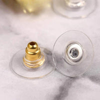 Fermoir Boucle D'Oreille Sécurisé À Large Base – 100 Pièces