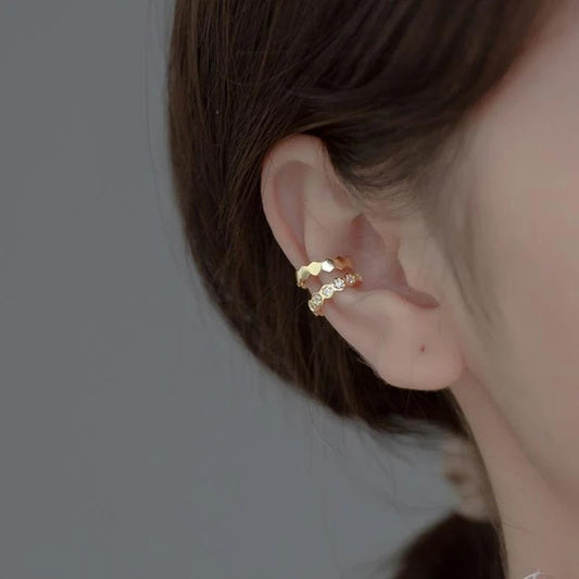 Lot 2 Earcuff Géométrique Doré - Argent