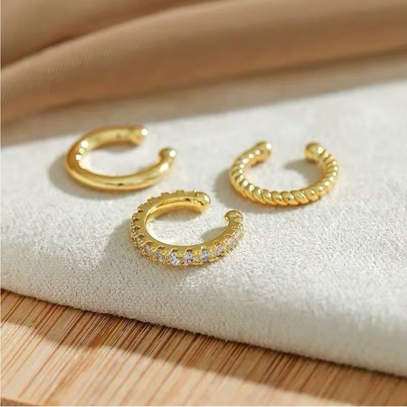 Lot 3 Earcuff Tendance Argentés Ou Dorés