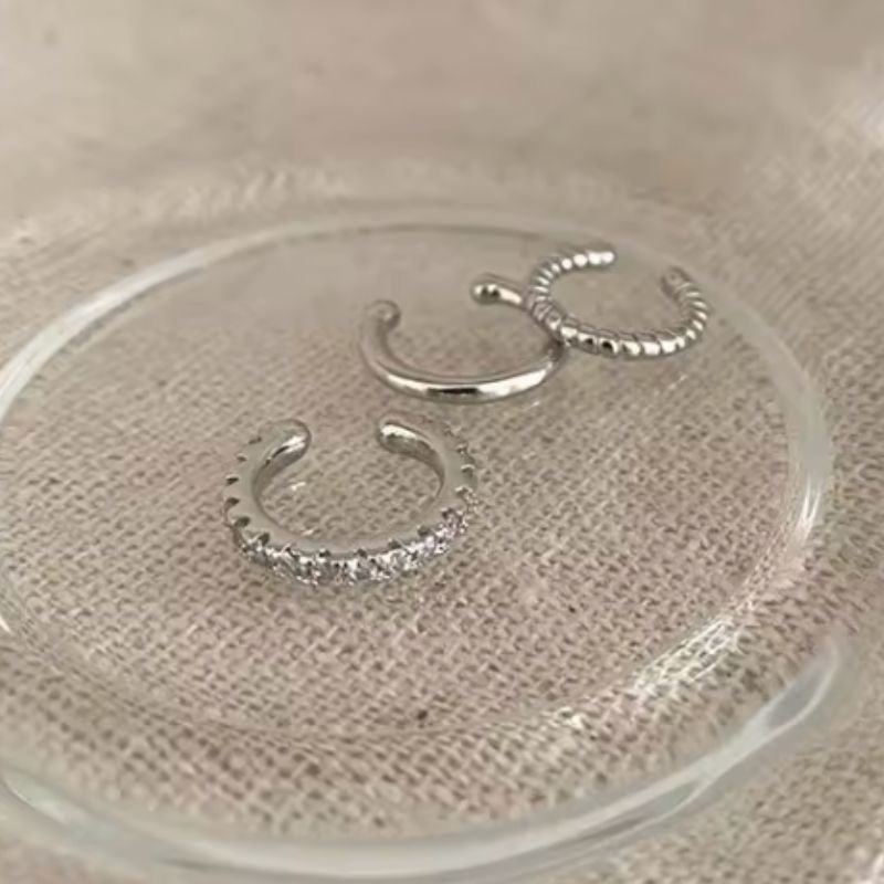 Lot 3 Earcuff Tendance Argentés Ou Dorés