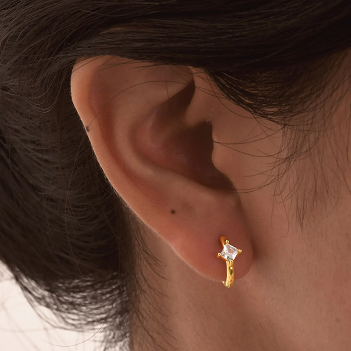 Lot 3 Paires Boucles D'oreilles Dorées