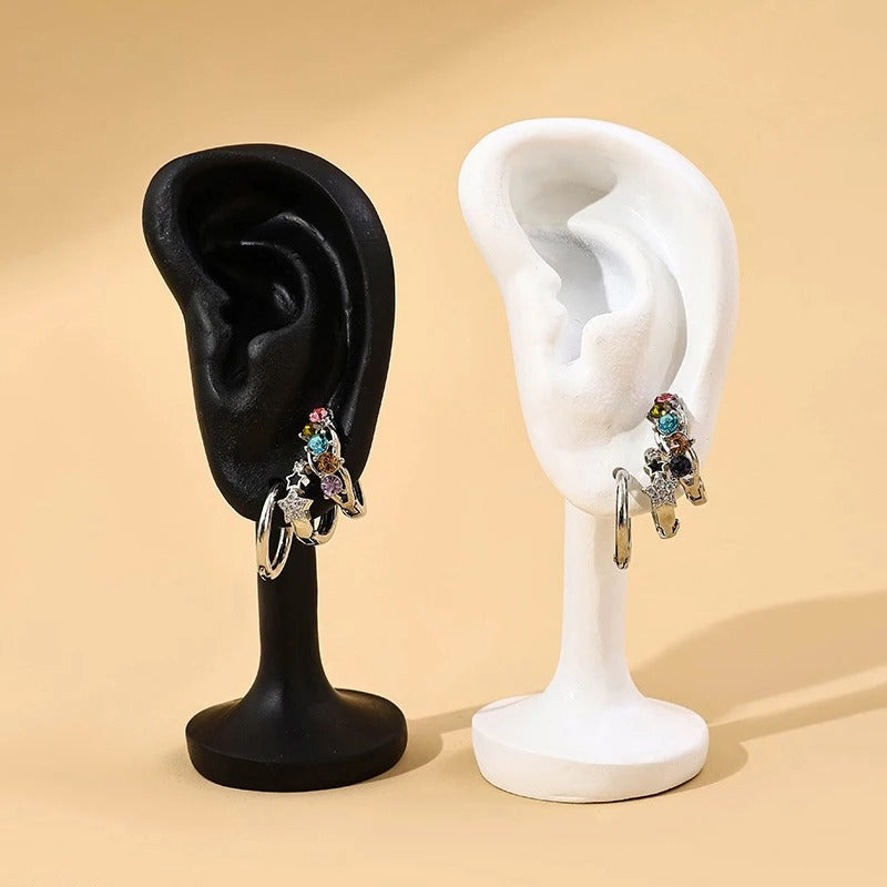 Présentoir Boucle D'oreille en Forme d'Oreille Design