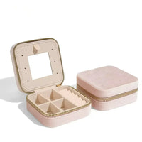 Rangement Boucle D'oreille Coffret Velours De Voyage