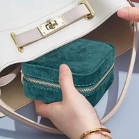 Rangement Boucle D'oreille Coffret Velours De Voyage