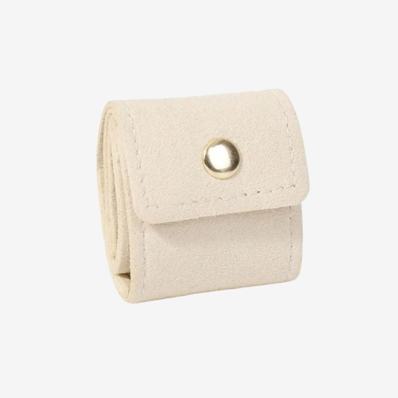 Rangement Boucle D'oreille Mini Pochette Bouton Pression