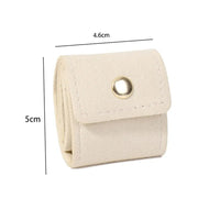 Rangement Boucle D'oreille Mini Pochette Bouton Pression
